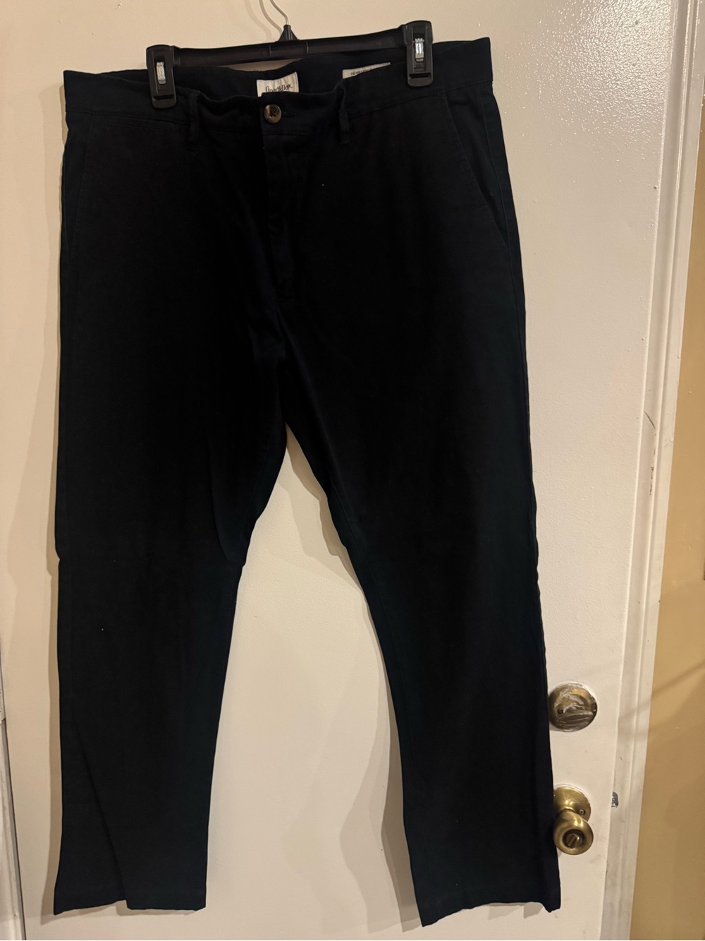 Goodfellow & Co Black Stretch Chino Pants